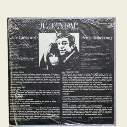 SERGE GAINSBOURG / JANE BIRKIN / JE T’AIME MOI NON PLUS